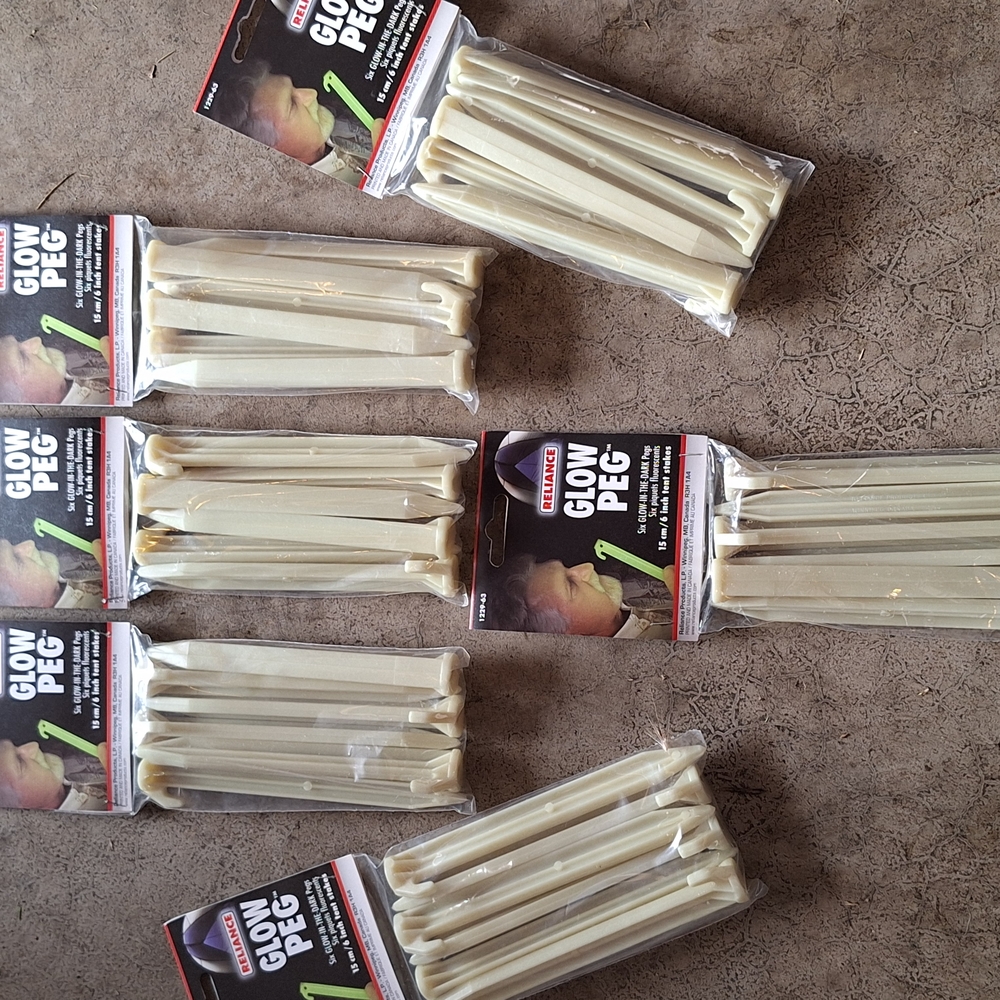 Glow in The Dark Tent Stakes